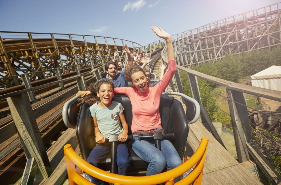 Salou: PortAventura, Ferrari Land, and Caribe Aquatic Entry - Ferrari Land: Red Force and the Speed-Obsessed Day