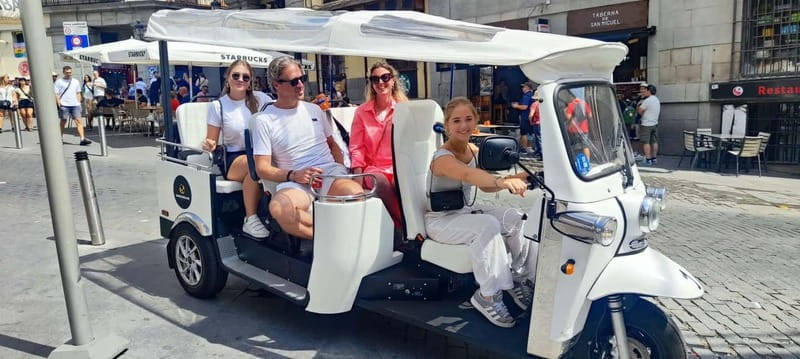 "See Madrid Differently: A Premium Private Tuk Tuk Ride" - Key Highlights You’ll Feel in Real Life
