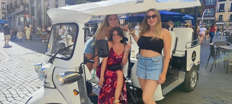 "See Madrid Differently: A Premium Private Tuk Tuk Ride" - Big-Stadium Madrid and Break Time at Las Ventas