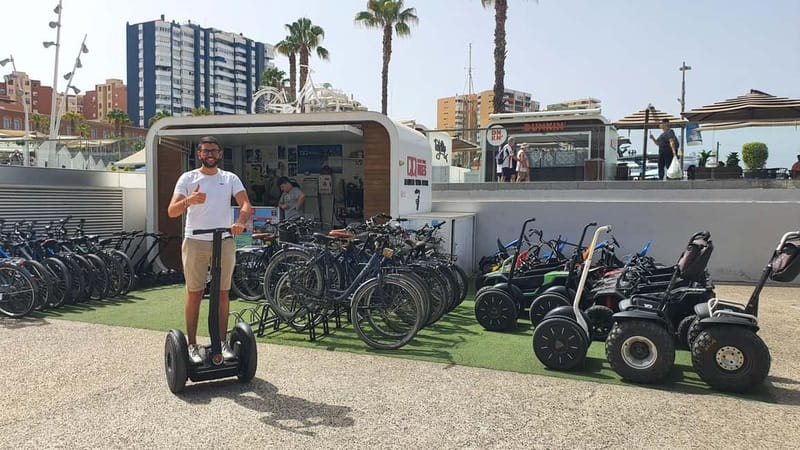 Segway Tour in Málaga: Gibralfaro Castle Port & Bullring - Entering the world of Segways in Málaga