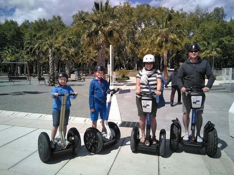 Segway Tour in Málaga: Gibralfaro Castle Port & Bullring - Passing La Malagueta bullring and rolling into the port
