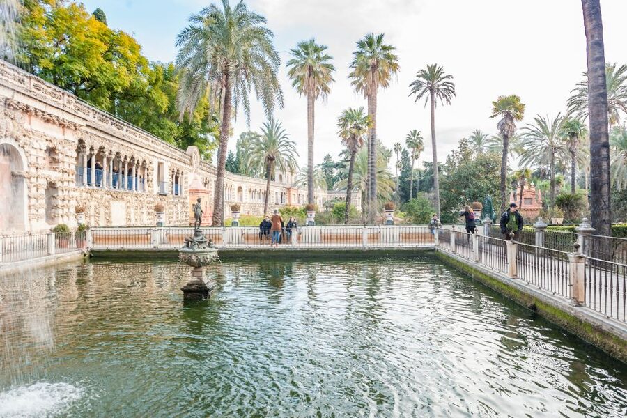 Seville: Alcázar Guided Tour - Alcázar Gardens with almost 200 plant species: what to expect