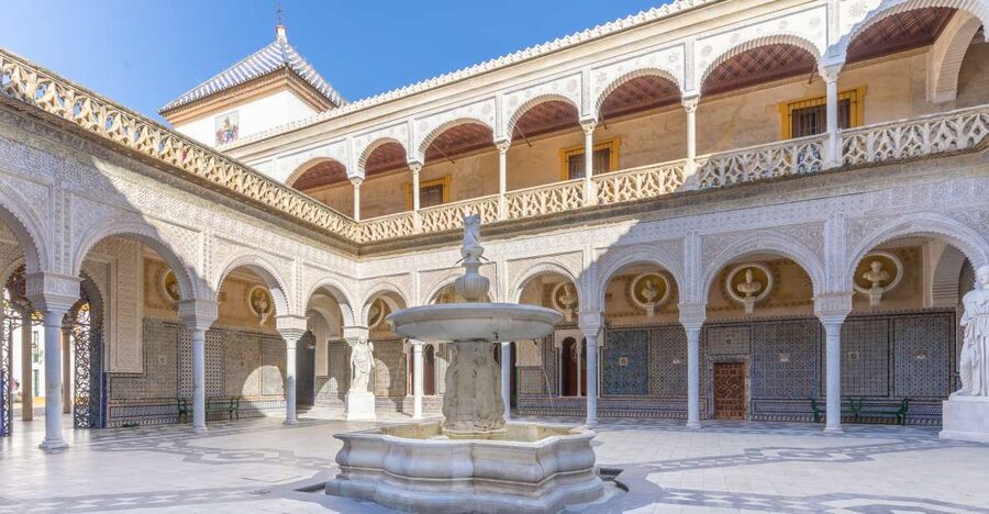 Seville: Casa de Pilatos Ground Floor Entry Ticket - The signature design mix: Mudejar-Gothic and Renaissance, together