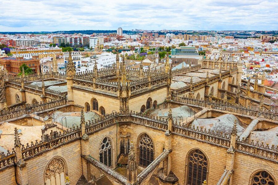 Seville: Cathedral and La Giralda Entry Ticket - Columbus’s tomb near Puerta del Principe