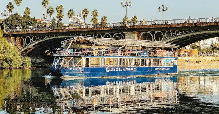 Seville: Guadalquivir River Cruise - Getting oriented at Torre del Oro, the easiest Seville departure point