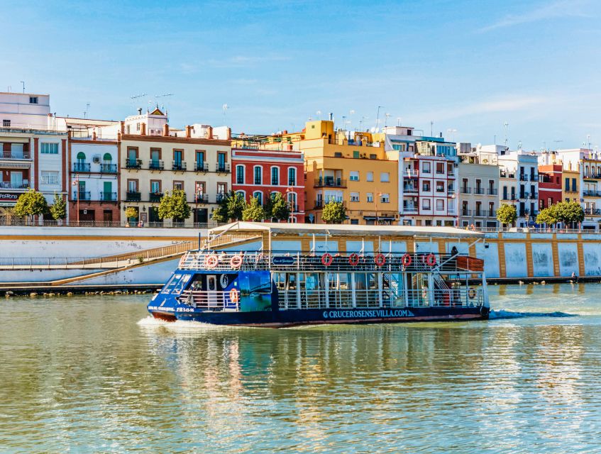 Seville: Guadalquivir River Cruise - Comfort, seats, sun, wind, and the onboard audio