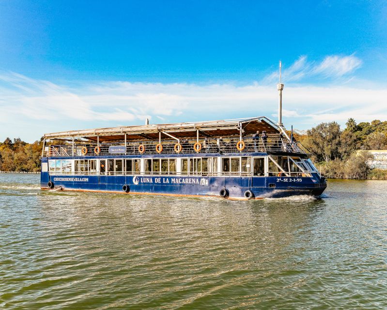 Seville: Guadalquivir River Cruise - Best times to book: sunset cruises and when the light helps