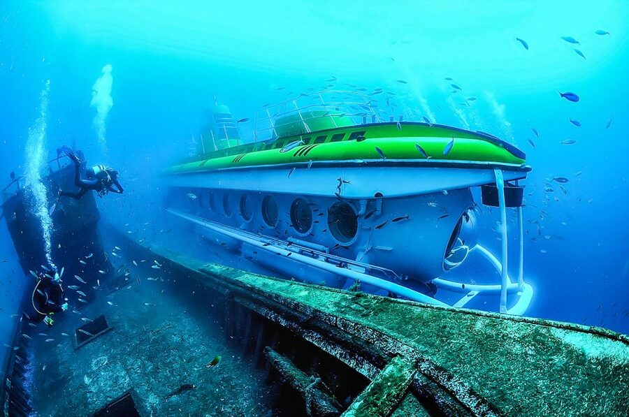 Southern Tenerife: 50-Minute Submarine Dive - Southern Tenerife’s Atlantic views, from Amarilla Marina