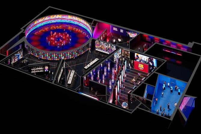Spotify Camp Nou Private Tour with Hotel Pick-up - FC Barcelona Museum: Espai Barça, trophies, and Cruyff