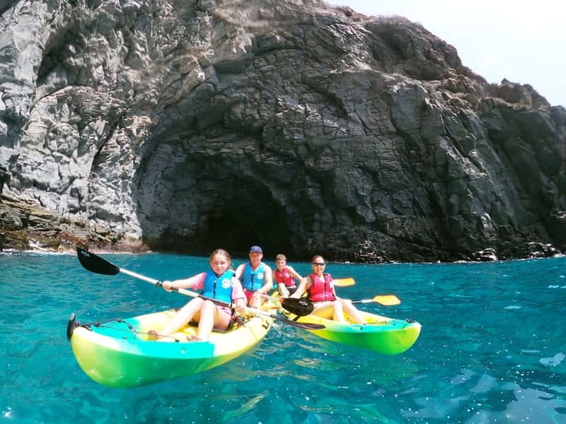 Tenerife: Kayak & Snorkel with Local Fauna, Photos Included - The first 20 minutes: safety briefing and getting used to the double kayak