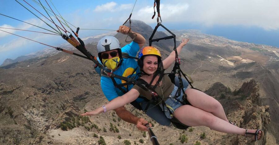 Tenerife: Paragliding with National Champion Paraglider - The 2-hour flow: pickup, van rides, and the Costa Adeje run-up
