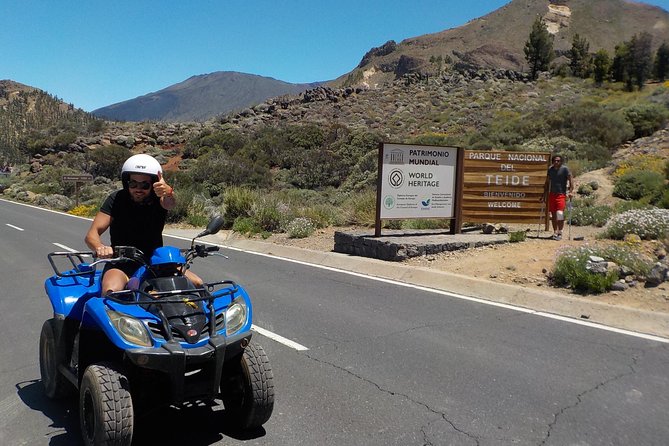 Tenerife: Quad Adventure Teide Tour - What to wear: the cold at altitude and heat from the quad