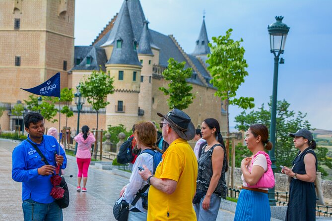 Toledo & Segovia Tour with Cathedral and Alcazar Tickets & Lunch - El Alcázar and the Cathedral area: what you’ll likely notice first
