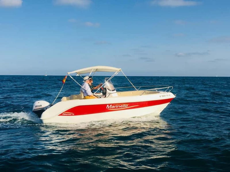 Torrevieja: Boat Rental without a License - 1 hour or all day, how to choose the right rental length