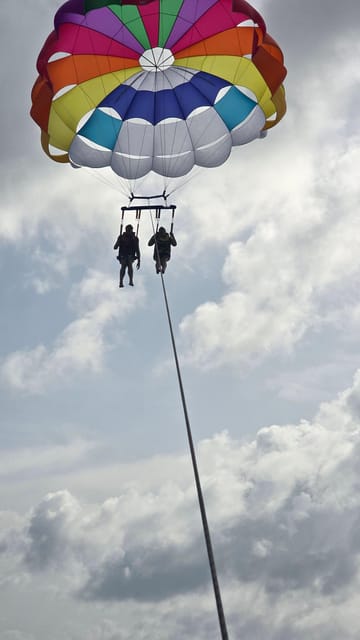Torrevieja: parasailing experience - The Sea Dip Afterward: A Quick Cooler-Upper
