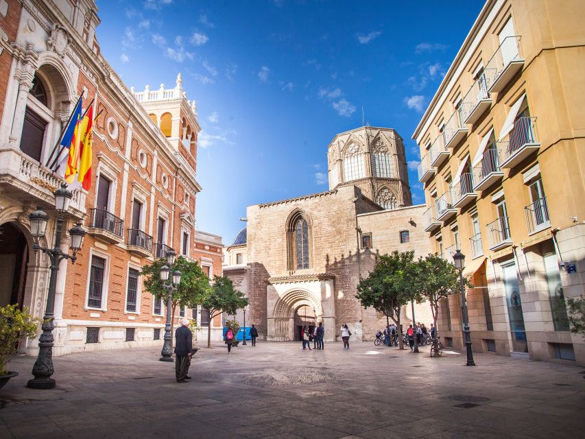 Valencia: Essentials and World Heritages Sites Walking Tour - Entering Lonja de la Seda, where the city’s trading identity shows up